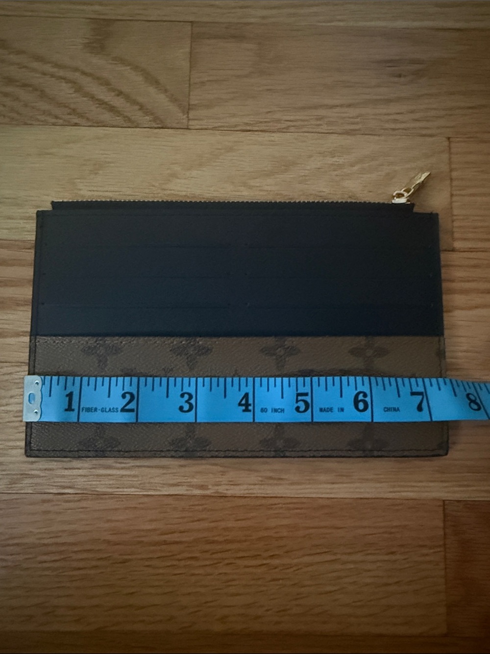 Black and Brown Card Holder Pouch